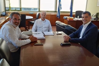 Συνάντηση του Ανδρέα Τσώκου με τον Υφυπουργό Περιβάλλοντος και Ενέργειας
