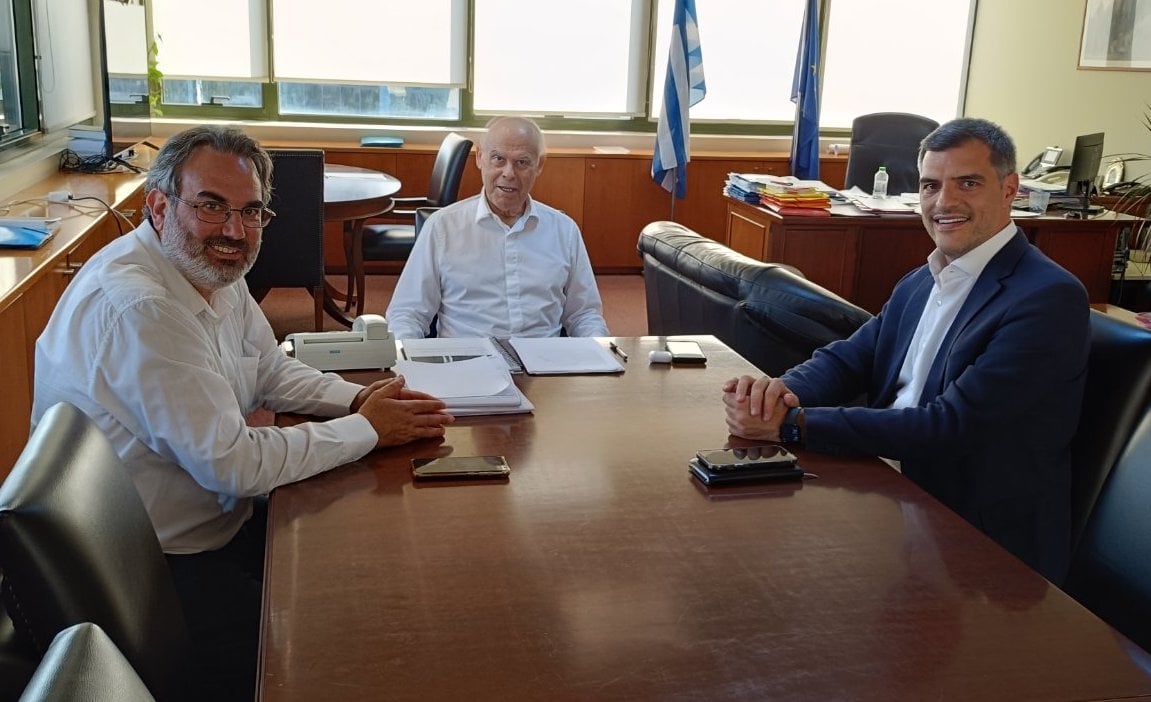Συνάντηση του Ανδρέα Τσώκου με τον Υφυπουργό Περιβάλλοντος και Ενέργειας