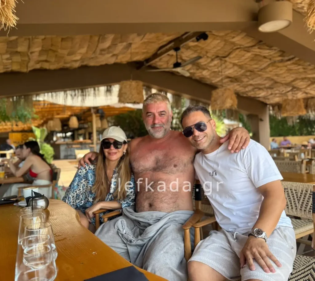 Στη Λευκάδα η Δέσποινα Βανδή και ο Βασίλης Μπισμπίκης – Δείτε φωτογραφίες