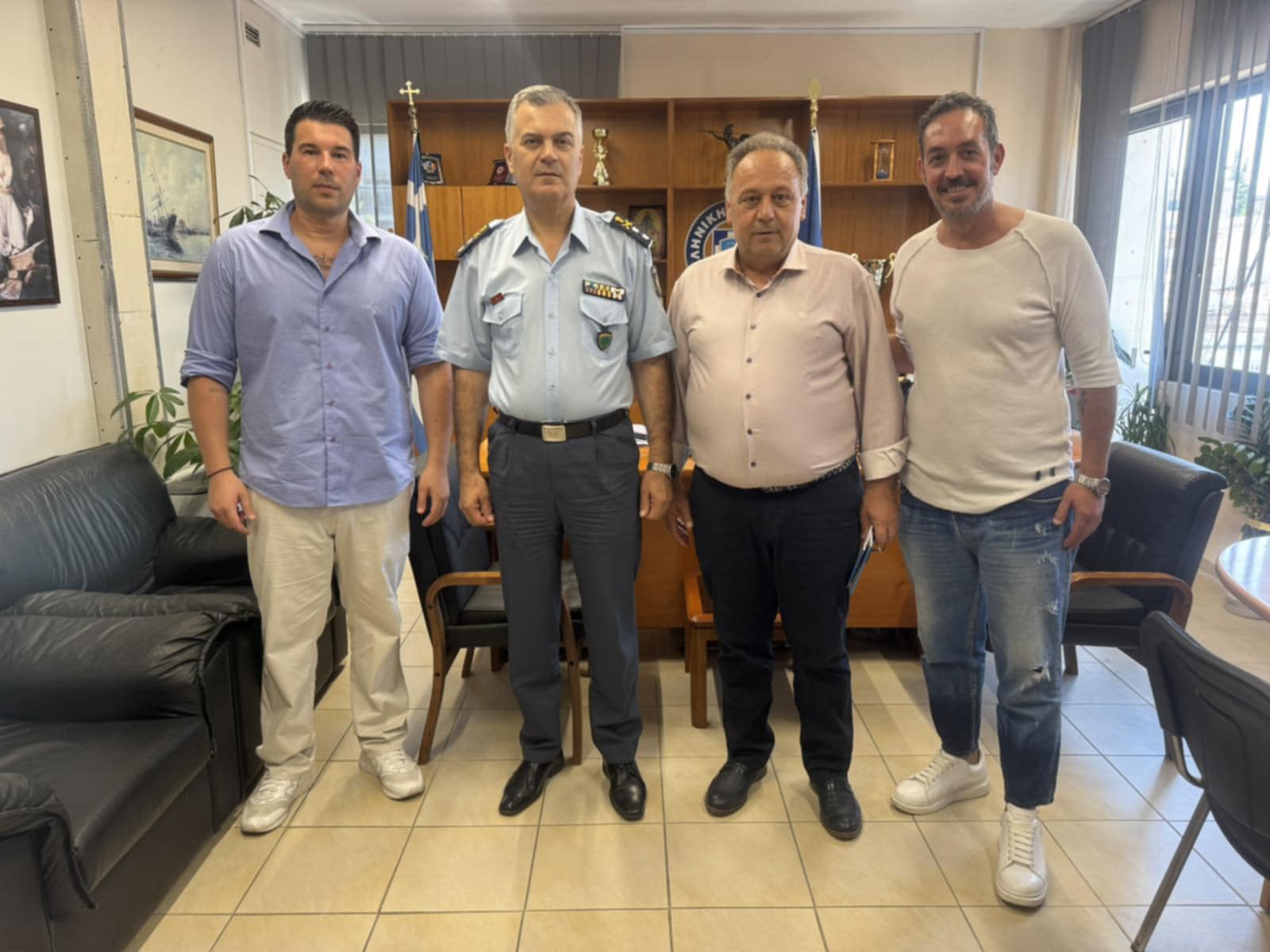 Εμπορικός Σύλλογος Πατρών: Συναντήσεις με υψηλόβαθμα στελέχη της ΕΛ.ΑΣ