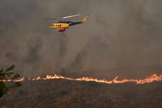 Φωτιά στη Φθιώτιδα – Επιχειρούν και 6 εναέρια μέσα