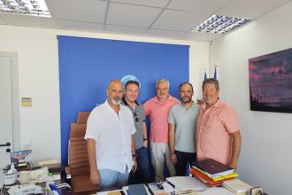 Συνάντηση με Χαράλαμπο Μπονάνο για το 3ο Πανελλήνιο Φόρουμ Πολιτισμού & Κοινωνικής Συμμετοχής