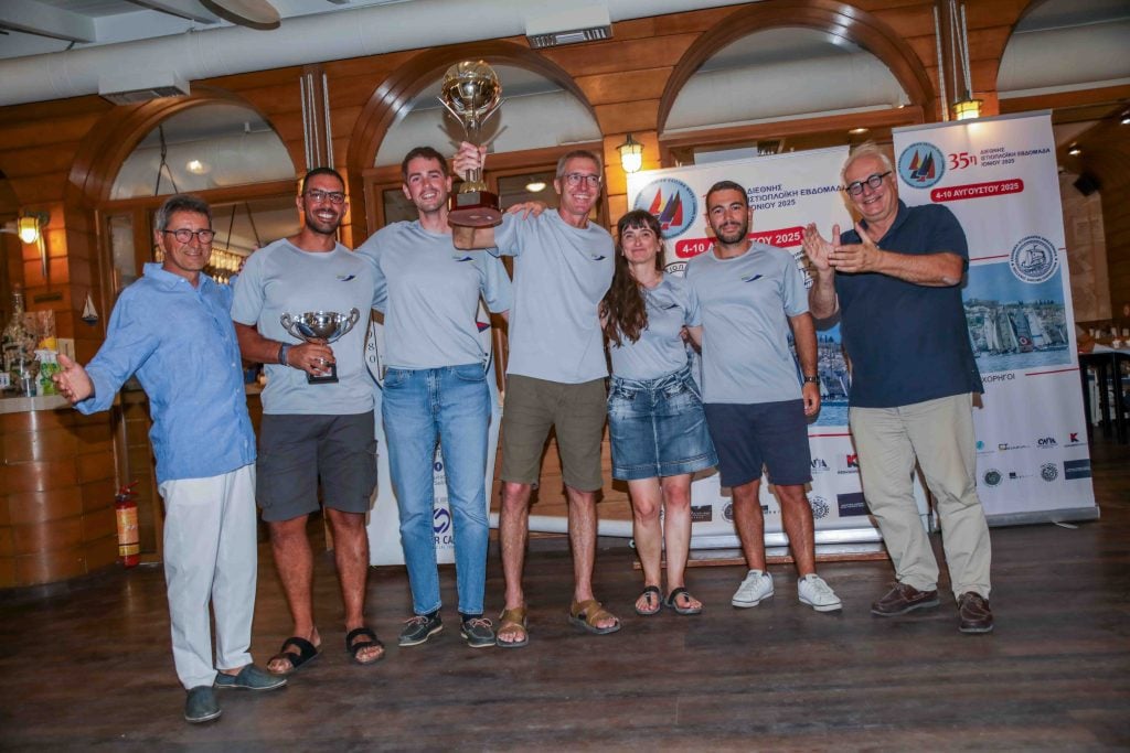 Εντυπωσιακή αυλαία για την 35η Διεθνή Ιστιοπλοϊκή Εβδομάδα Ιονίου 2025