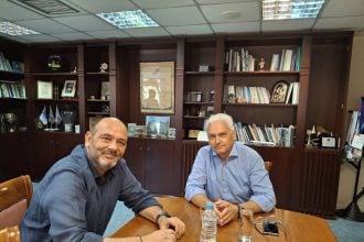 Φ. Ζαΐμης: Συνάντηση με Φωτήλα – Έθεσε το θέμα άμεσης αποκατάστασης του Αρχαιολογικού Χώρου της Βούντενης