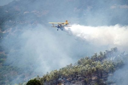 Φωτιά τώρα στη Νεάπολη Αγρινίου