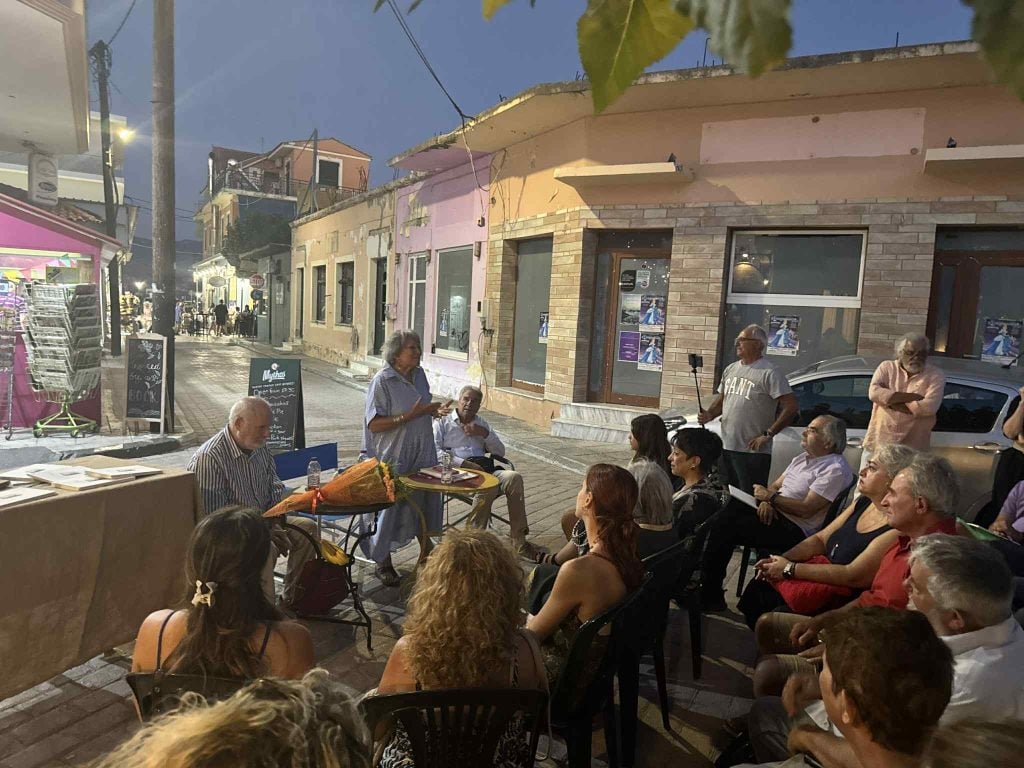 Η "Αφοδράριστη Γραφή" της Πηνελόπης Αλιβιζάτου παρουσιάστηκε στο Ληξούρι ΦΩΤΟ