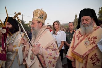 Τα Εγκώμια της Θεοτόκου στη Μονή Γηροκομείου ΦΩΤΟ