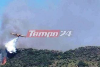 Πύργος: Κηρύχθηκε σε κατάσταση έκτακτης ανάγκης η Δ.Κ. Λατζοΐου λόγω πυρκαγιών