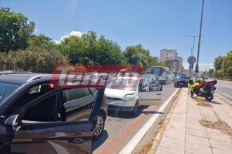 Καραμπόλα τεσσάρων οχημάτων στην Ακτή Δυμαίων-Τραυματίστηκε έγκυος (ΦΩΤΟ)