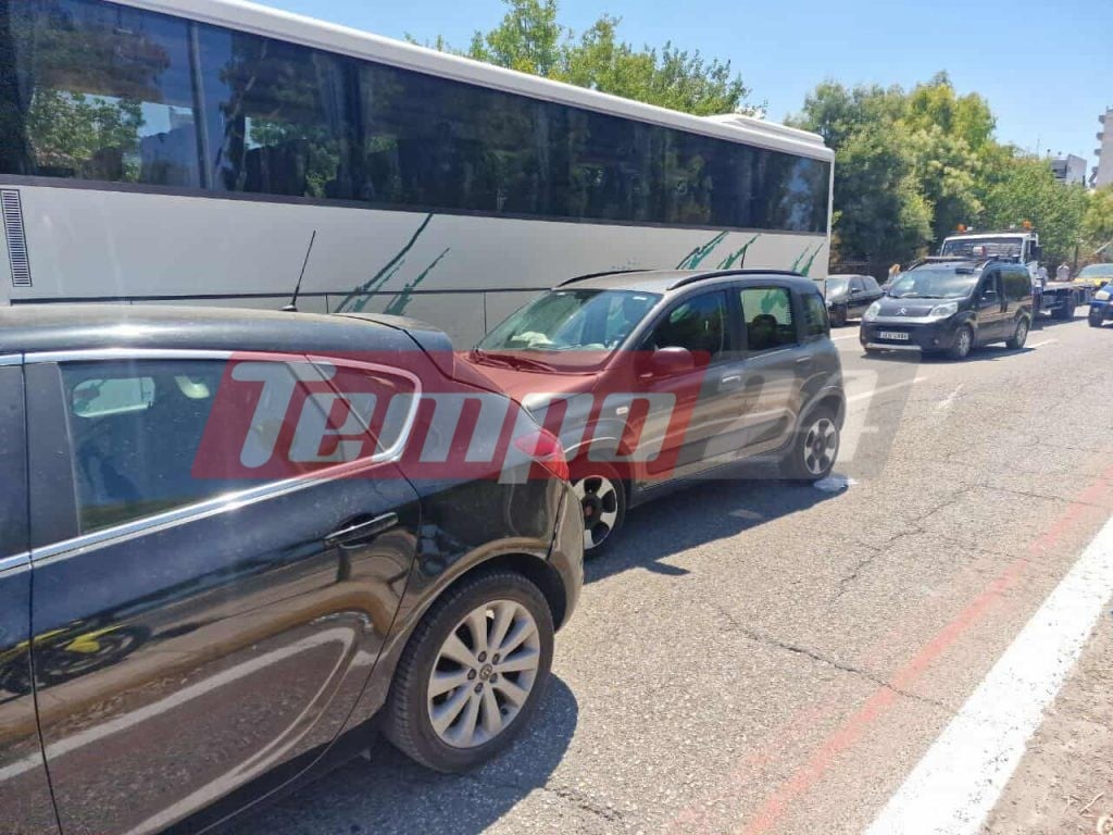 Καραμπόλα τεσσάρων οχημάτων στην Ακτή Δυμαίων-Τραυματίστηκε έγκυος (ΦΩΤΟ)
