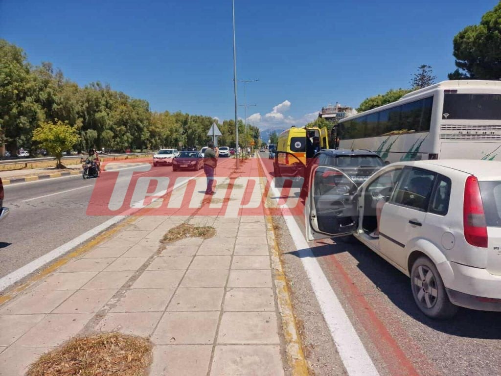 Καραμπόλα τεσσάρων οχημάτων στην Ακτή Δυμαίων-Τραυματίστηκε έγκυος (ΦΩΤΟ)