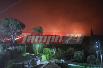 Η Ηλεία έζησε ξανά τον εφιάλτη της φωτιάς - Βελτιωμένη η εικόνα του πύρινου μετώπου σήμερα το πρωί