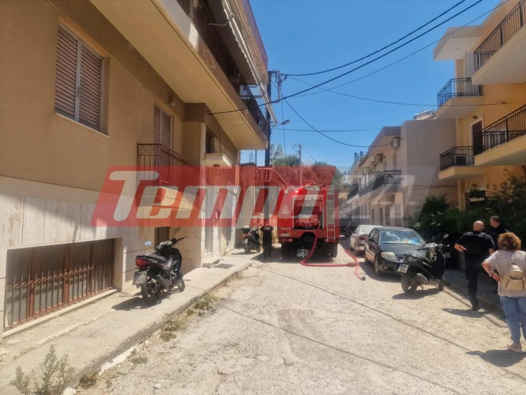 Πάτρα: Κινδύνεψαν σπίτια από φωτιά στην Ανθούπολη (ΦΩΤΟ)