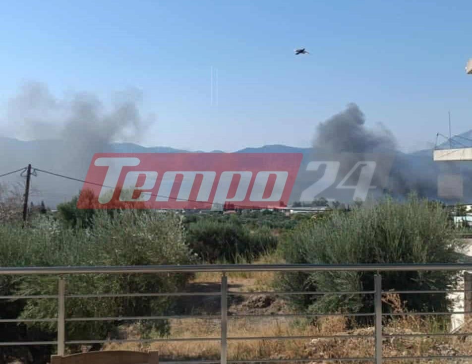  Πάτρα: Πυρκαγιά στον Άγιο Βασίλειο προς Πλατάνι - Ήχησε το 112 (ΦΩΤΟ)