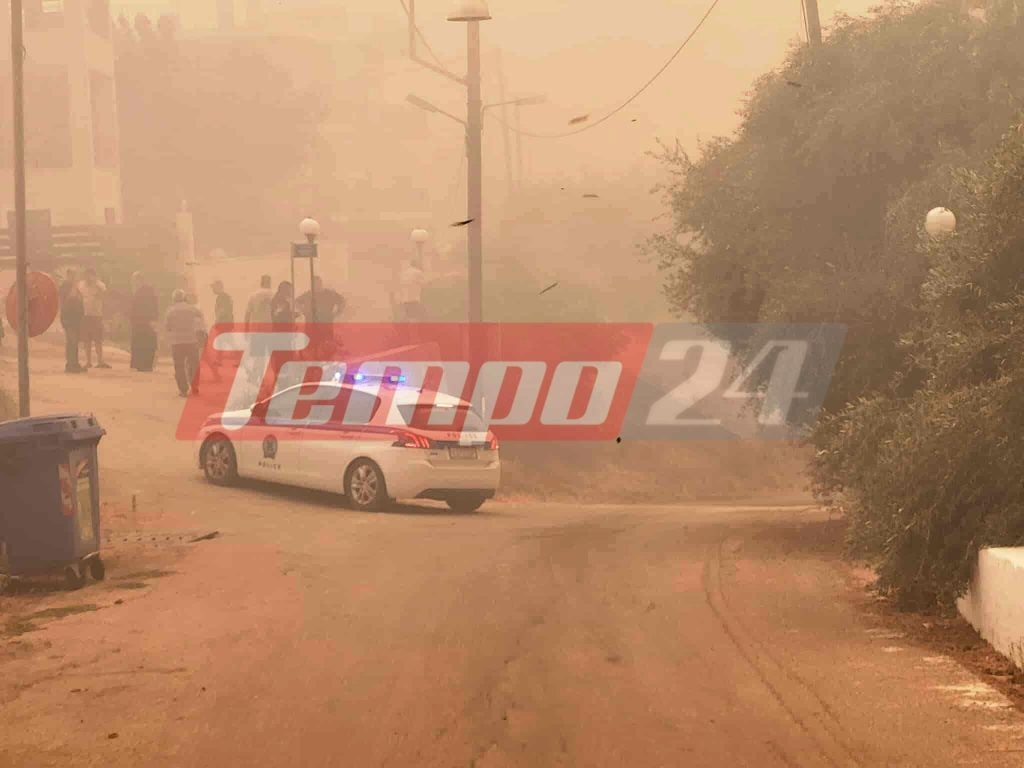 Κόλαση φωτιάς στην Αχαΐα: Καίγονται σπίτια επιχειρήσεις και νεκροταφείο - Εκκενώνονται Καμίνια, Βραχνέικα και Τσουκαλέικα, έκλεισε τμήμα της Πατρών-Πύργου (ΦΩΤΟ - ΒΙΝΤΕΟ)