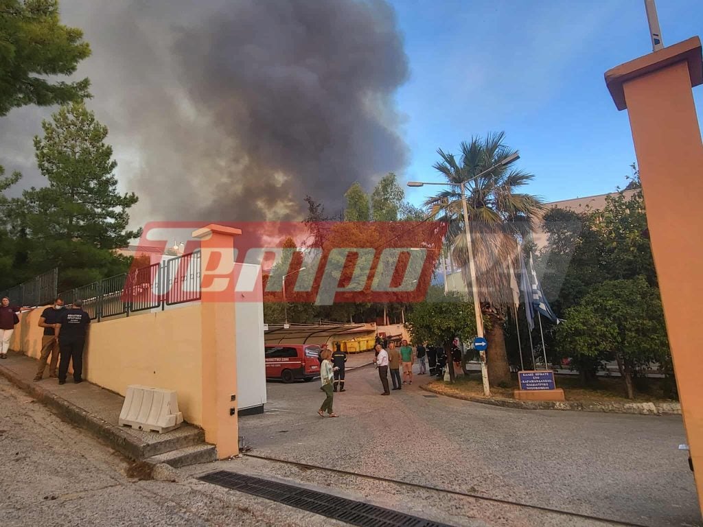Σε κατάσταση πύρινης "πολιορκίας" η Πάτρα: Εκκενώνονται Καραμανδάνειο και Κωνσταντοπούλειο (ΦΩΤΟ - ΒΙΝΤΕΟ)