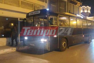 Εκκένωση Κάτω Αχαΐας: Στη "μάχη" και λεωφορεία της Πολεμικής Αεροπορίας (ΦΩΤΟ - ΒΙΝΤΕΟ)