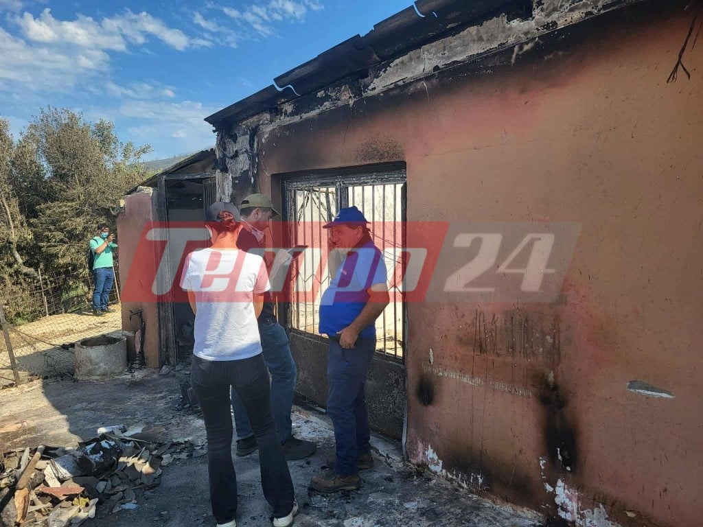 Αποκαρδιωτικές εικόνες αποκαλύπτουν το μέγεθος της καταστροφικής φωτιάς στην Αχαΐα (ΦΩΤΟ)