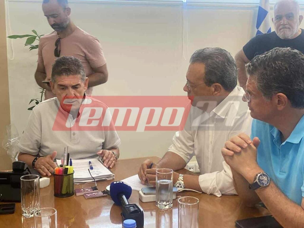 Αχαΐα: Περιοδεία Φάμελλου στις πυρόπληκτες περιοχές (ΦΩΤΟ)
