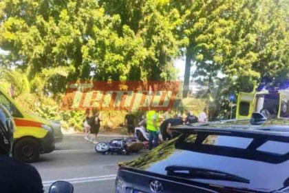 Πάτρα: Δικυκλιστές τραυματίστηκαν σε τροχαίο (ΦΩΤΟ)