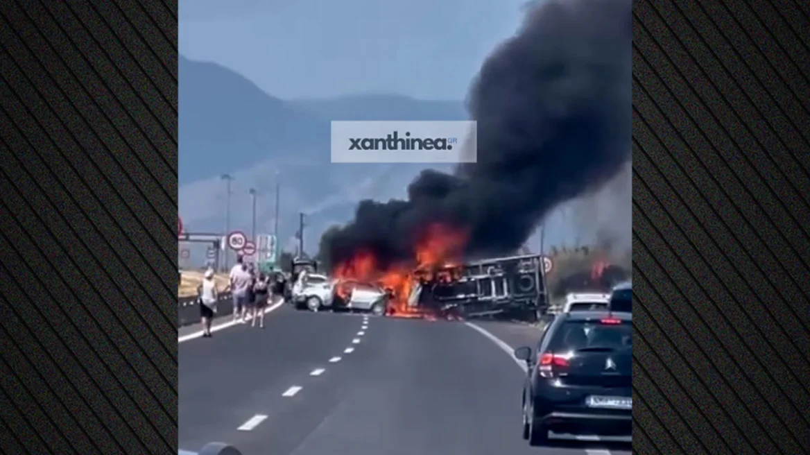 Τροχαίο στην Εγνατία: Τι έδειξε η ιατροδικαστική για τους τρεις ανθρώπους που απανθρακώθηκαν