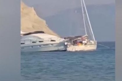 Σύγκρουση σκαφών με τραυματισμό και συλλήψεις