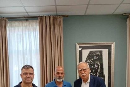 Συνάντηση του Δημάρχου Καλαβρύτων με τον Αναπληρωτή Περιφερειάρχη Χαράλαμπο Μπονάνο