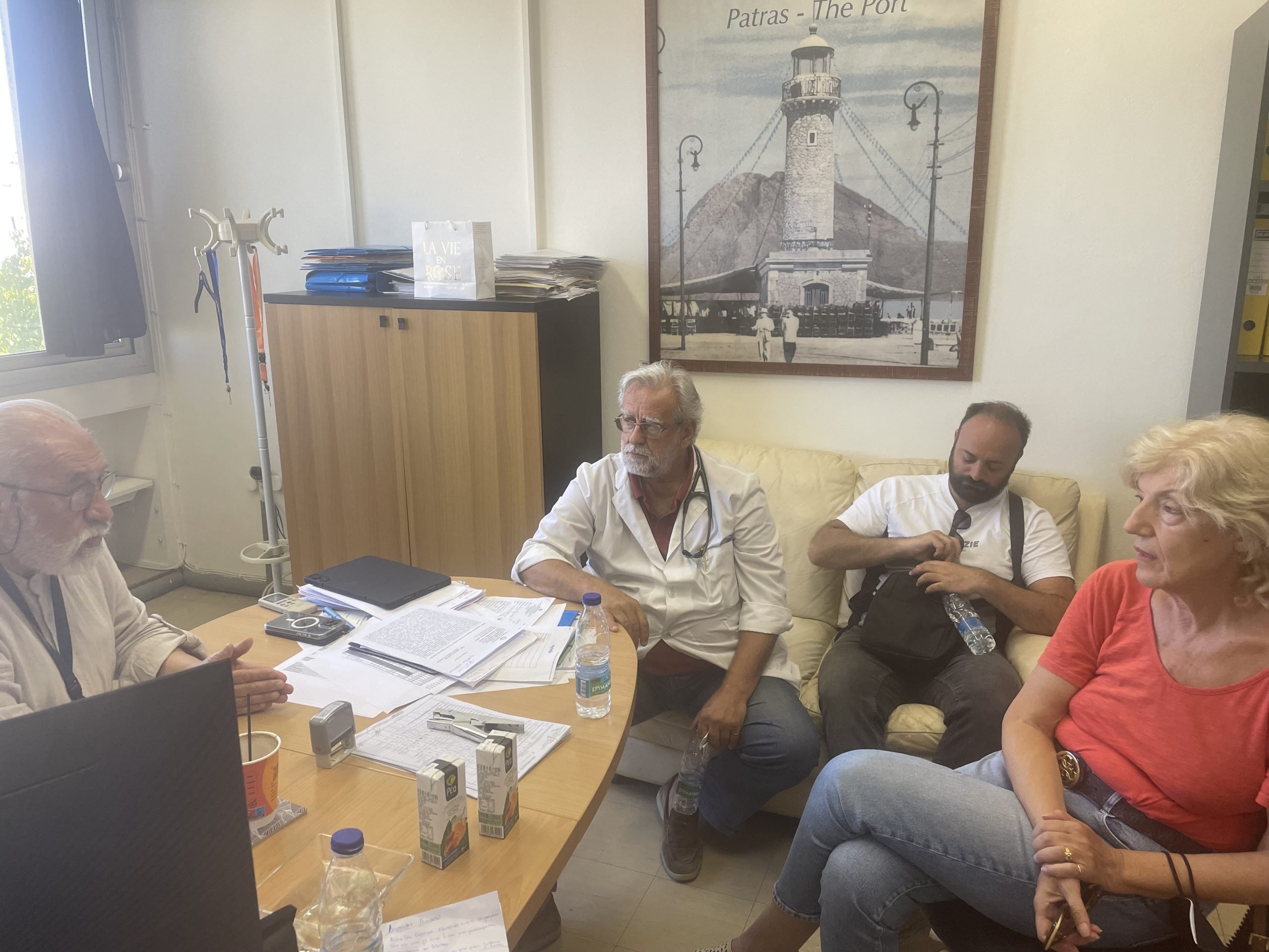 Κλιμάκιο της Νέας Αριστεράς επισκέφθηκε τον "Άγιο Ανδρέα"