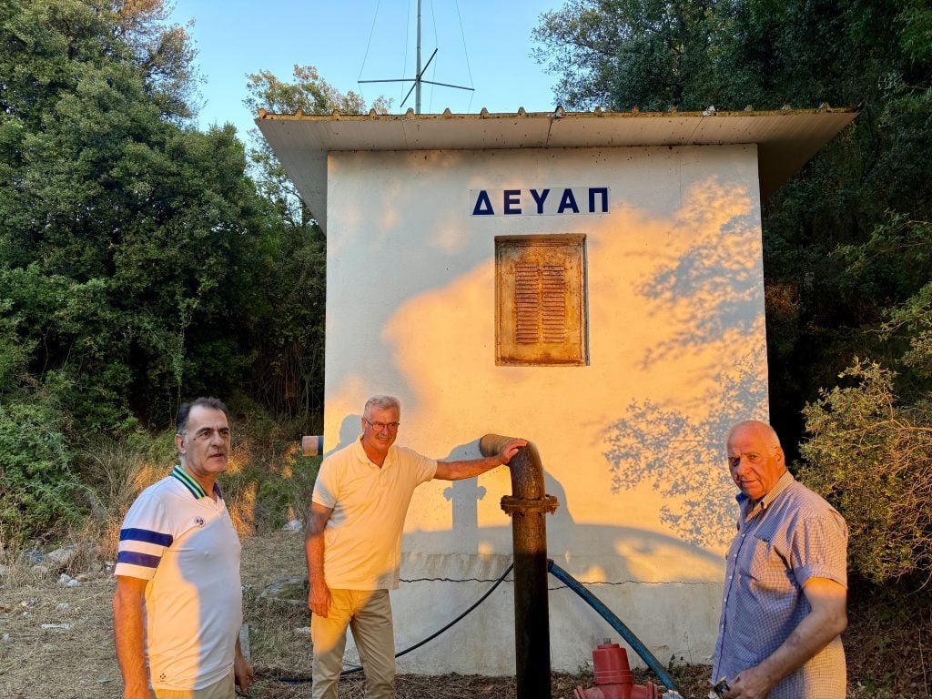 Επίσκεψη Θ. Ξυλιά, Δ. Καραΐσκου και Ι. Αλεξόπουλου στις περιοχές Μπάλα και Βελβίτσι (ΦΩΤΟ)