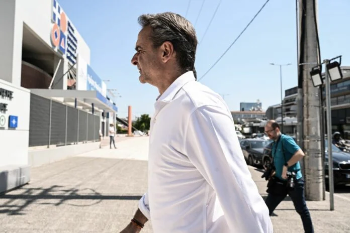 Στην Πολιτική Προστασία ο Κυριάκος Μητσοτάκης