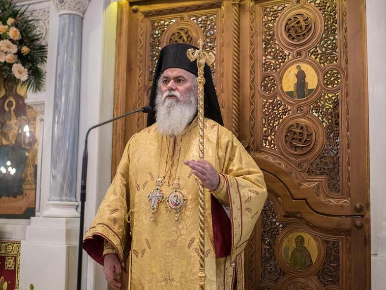 Ο Μητροπολίτης Καλαβρύτων και Αιγιαλείας Ιερώνυμος τοποτηρητής της Ιεράς Μητροπόλεως Κορίνθου