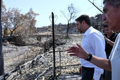 Ανδρουλάκης για τη φωτιά στην Πάτρα: Η αλαζονεία και η αναποτελεσματικότητα της κυβέρνησης είναι εξοργιστική (ΦΩΤΟ)
