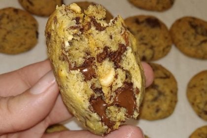 Cookies με σοκολάτα και φουντούκια