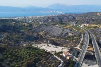 Πάτρα: Η εικόνα μετά την καταστροφή σε Αρόη και Συχαινά (ΒΙΝΤΕΟ ΑΠΟ ΨΗΛΑ)
