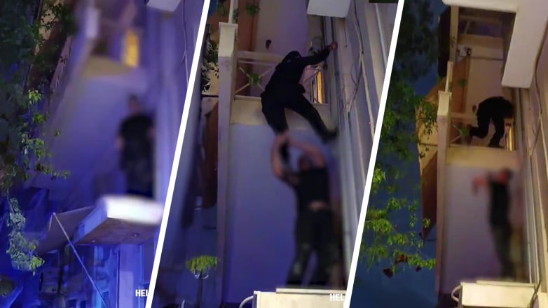 Αστυνομικός μάνα 3 παιδιών απεγκλώβισε 5χρονο αγοράκι από μπαλκόνι - ΒΙΝΤΕΟ