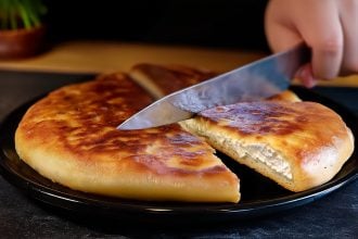 Τηγανόψωμα χωρίς μαγιά