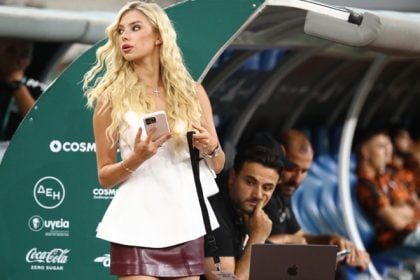 Η εντυπωσιακή δημοσιογράφος της Σαχτάρ που έκλεψε την παράσταση στο ΟΑΚΑ - ΦΩΤΟ