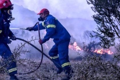 Νέα φωτιά στην περιοχή Καπελέτο Ηλείας - 112 για ετοιμότητα