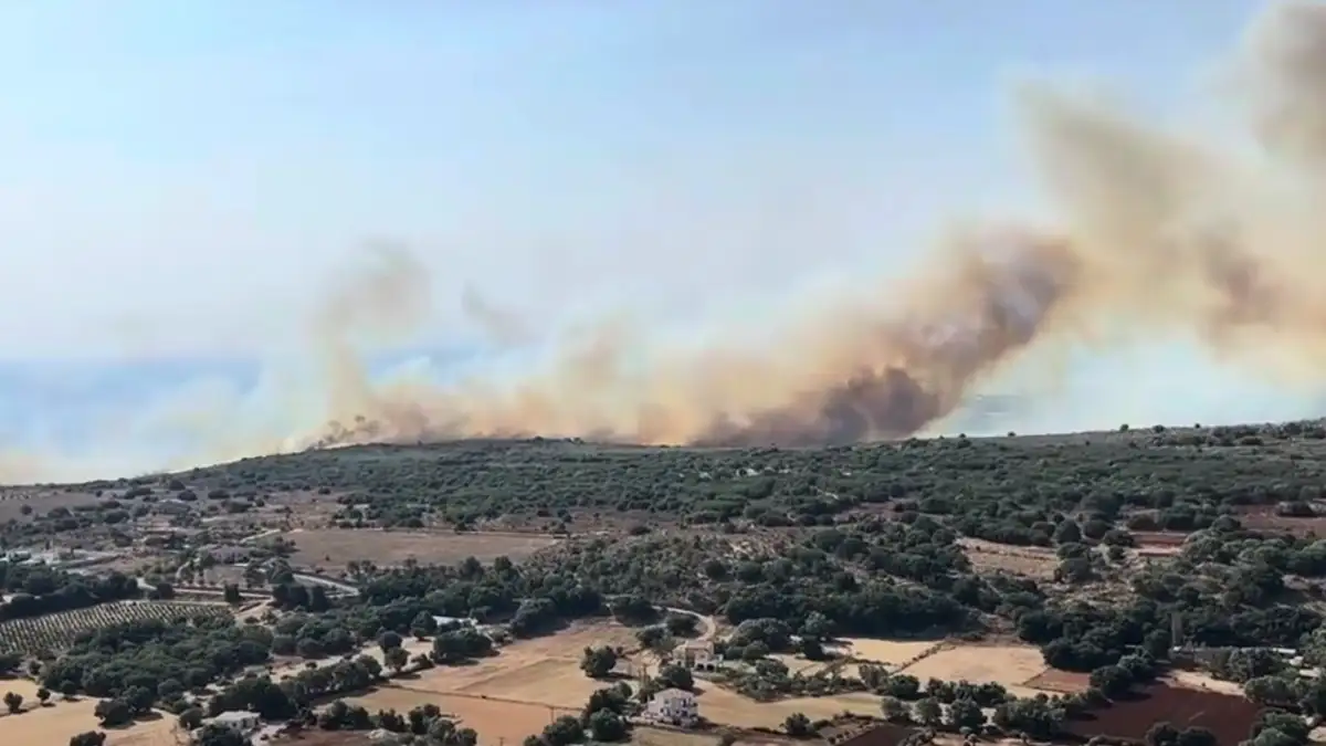 Ενισχύθηκαν οι δυνάμεις για τη φωτιά στο Καραβάδο Κεφαλονιάς: Οι φλόγες πλησιάζουν επικίνδυνα τον οικισμό (ΒΙΝΤΕΟ)
