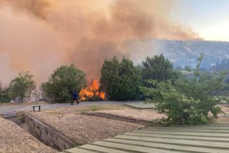 Φωτιά στην Αρχαία Ολυμπία στον οικισμό Σπαρτουλιά: Επιχειρούν εναέρια μέσα - ΦΩΤΟ ΝΕΟΤΕΡΑ