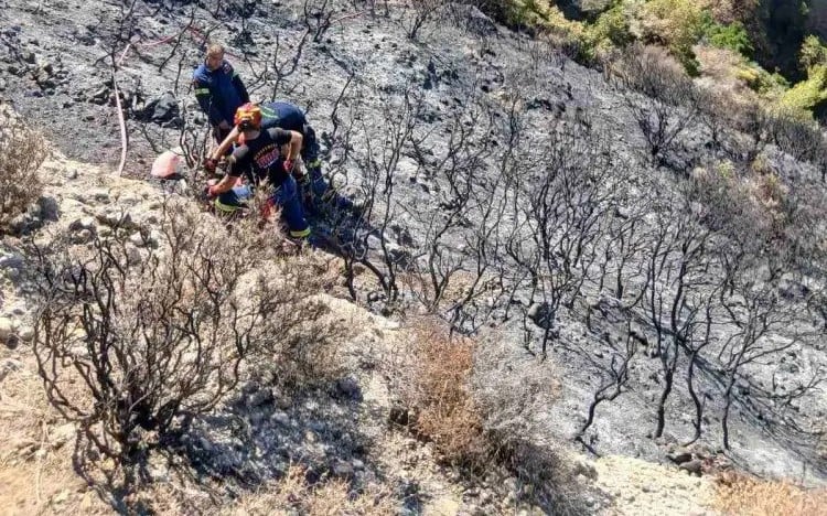 Πάτρα: Σοβαρά τα τραύματα του πυροσβέστη που έπεσε σε χαράδρα στην περιοχή του Μπάλα