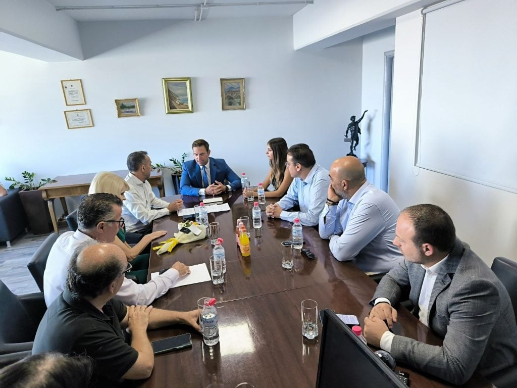 Επίσκεψη Κασσελάκη στο Επιμελητήριο Αχαΐας