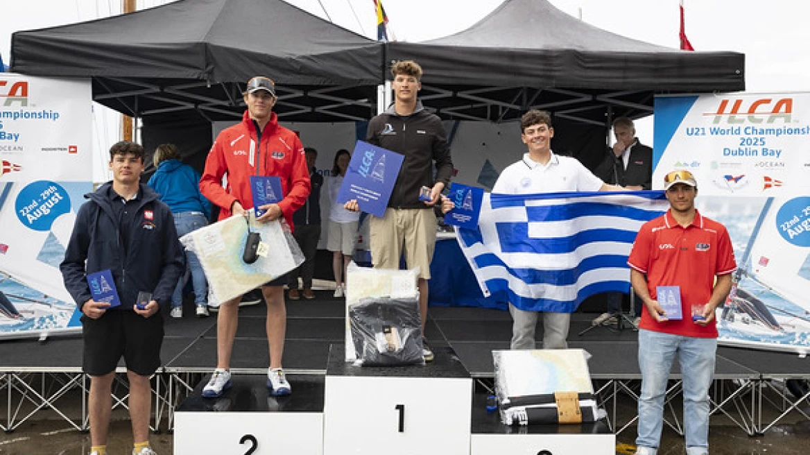 Ιστιοπλοΐα: Χάλκινο μετάλλιο οι Κυφίδης και Πετριανός στο παγκόσμιο ILCA U21