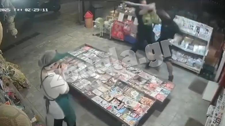 Μάχη σώμα με σώμα ληστή με ιδιοκτήτη περιπτέρου στη Βορειοανατολική Αττική