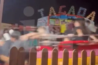 Σοκαριστικό ατύχημα σε λούνα παρκ – Εκσφενδονίστηκαν 4 άτομα ΒΙΝΤΕΟ