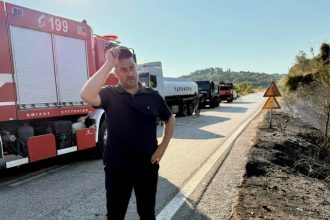 Αντιπεριφερειάρχης Αιτωλοακαρνανίας για τις φωτιές: «Ντροπή στα χέρια των εμπρηστών»