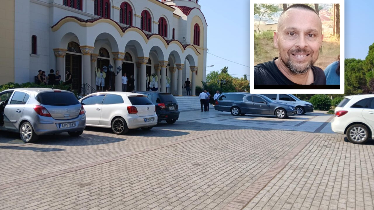 Αγρίνιο: Βαθιά οδύνη στην κηδεία του 50χρονου ποδηλάτη Παναγιώτη Μπουλούμπαση