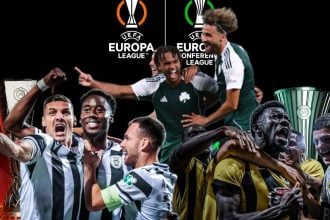 Europa League: Το πρόγραμμα για Παναθηναϊκό και ΠΑΟΚ στη League Phase