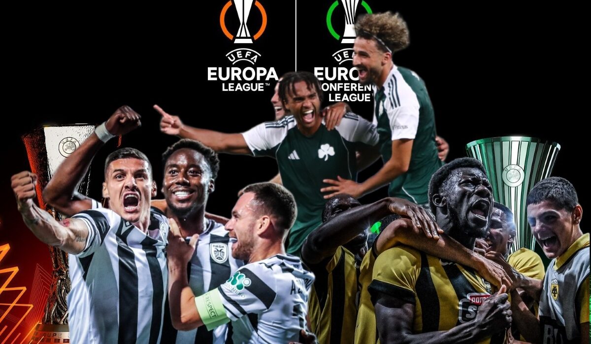 Europa League: Το πρόγραμμα για Παναθηναϊκό και ΠΑΟΚ στη League Phase