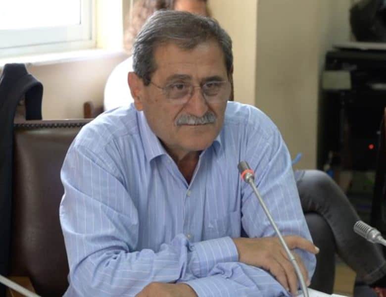 Συλλυπητήρια Πελετίδη για το θάνατο του Γιάννη Αθανασόπουλου